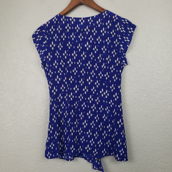 Edme & Esyllte Silk Blouse Top Tunic - 0 - Picture 2 of 6